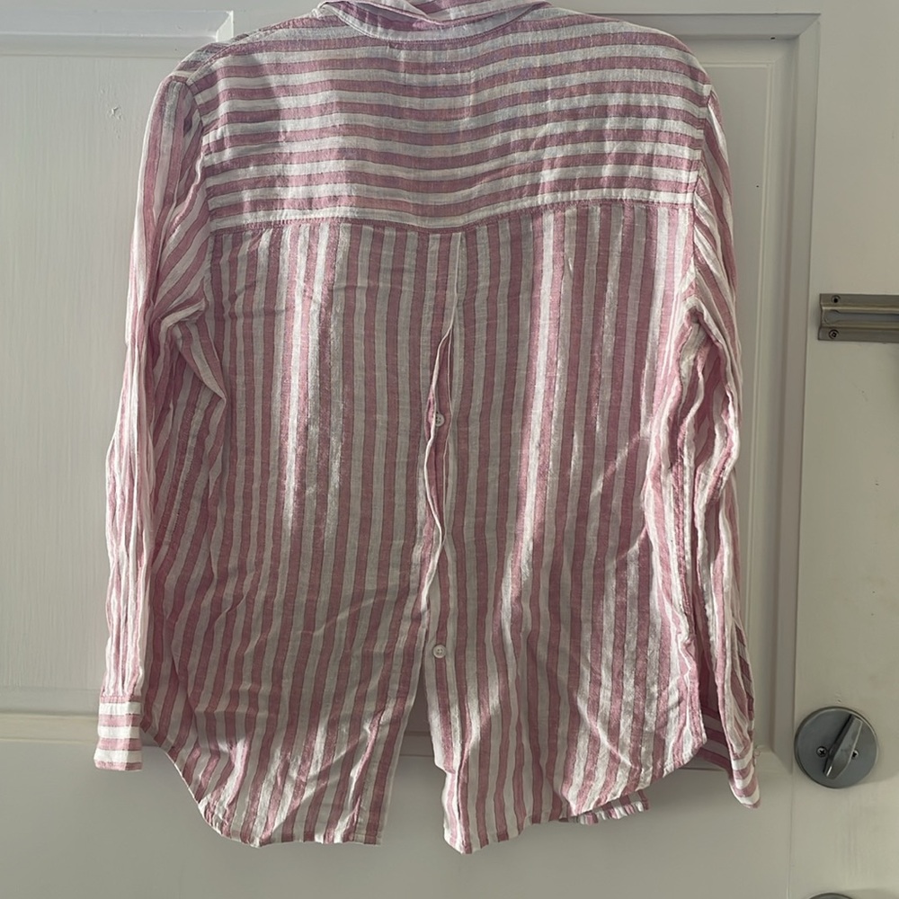 Rails Stripped Button Up - image 2